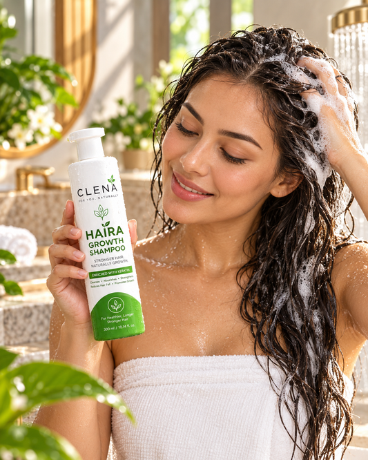 CLENÁ Hair Growth Shampoo for Stronger Hair