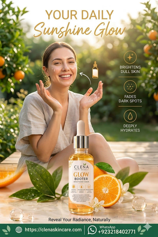 CLENA GLOW BOOSTER BRIGHTENING SERUM