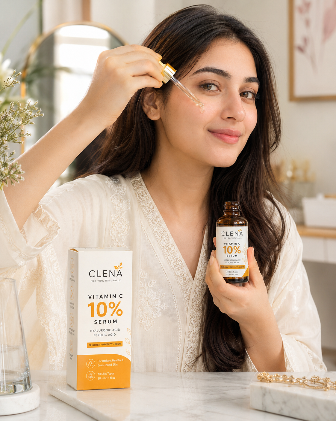 CLENÁ Vitamin C 10% Serum