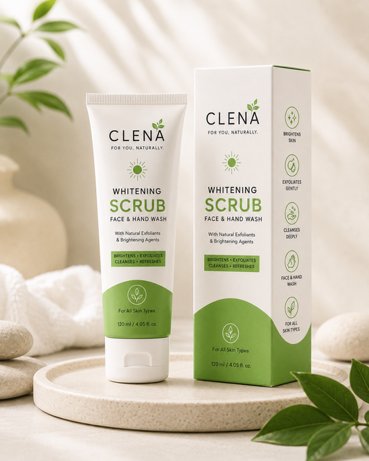 CLENÁ Whitening Scrub Face