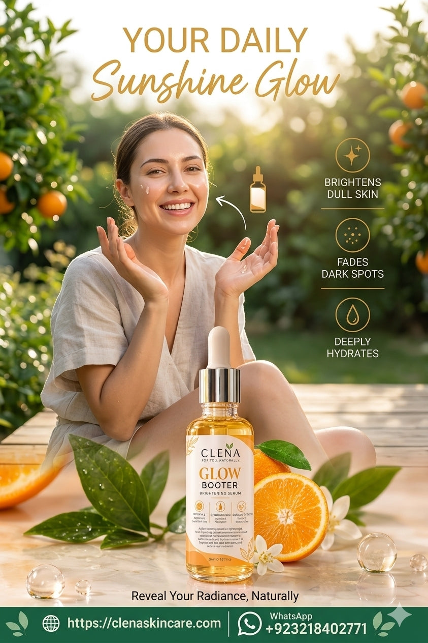CLENA GLOW BOOSTER BRIGHTENING SERUM