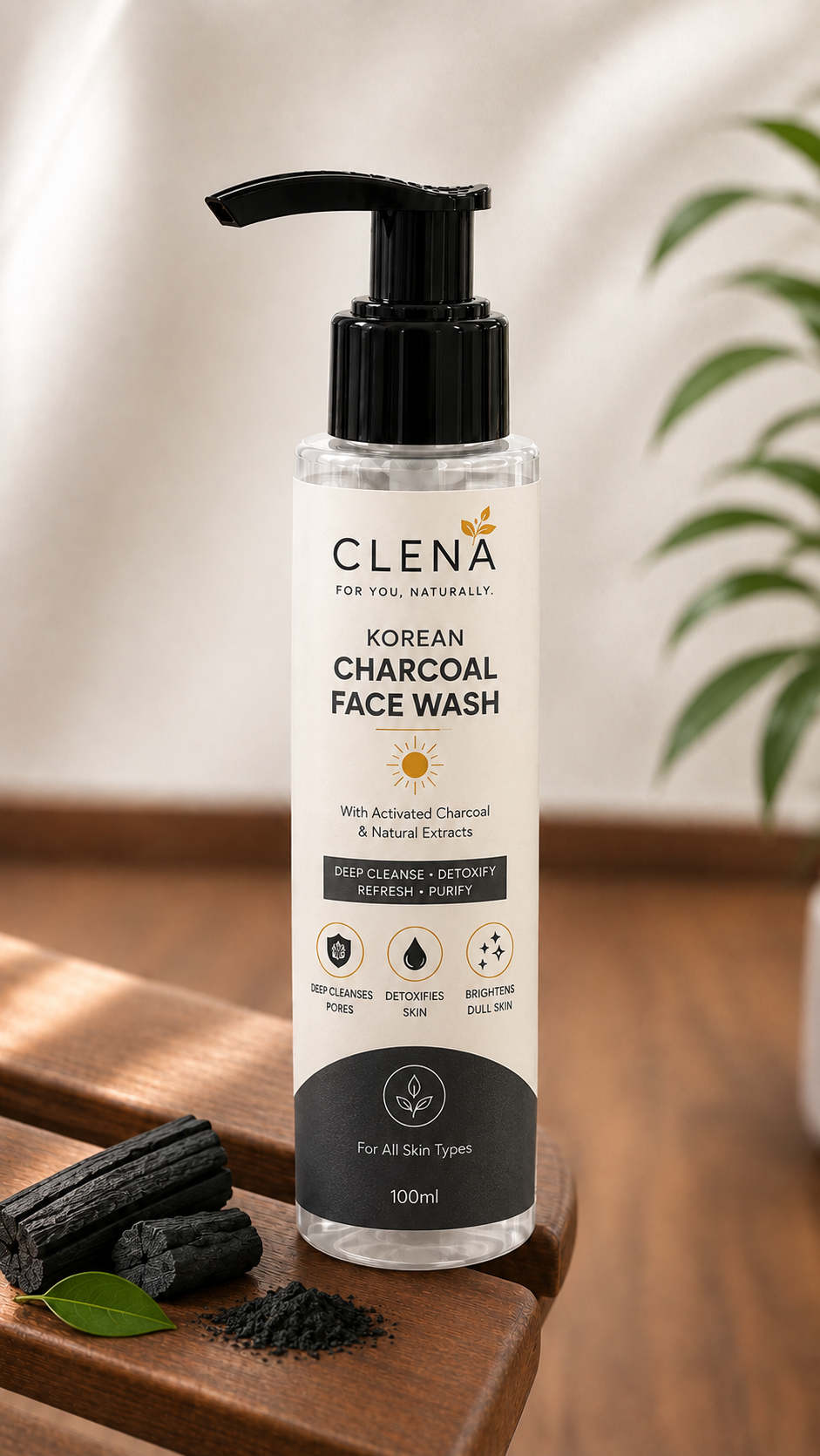 CLENÁ Deep Cleansing Korean Face-Wash Gel