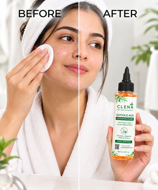CLENÁ GLYCOLIC Acid Exfoliating Toner